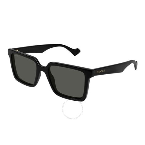 Gucci Grey Square Men's Sunglasses GG1540S 001 55